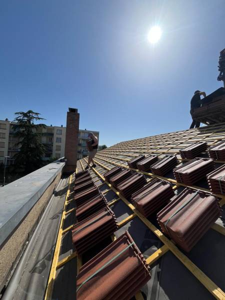 Réfection de toiture à Villeurbanne